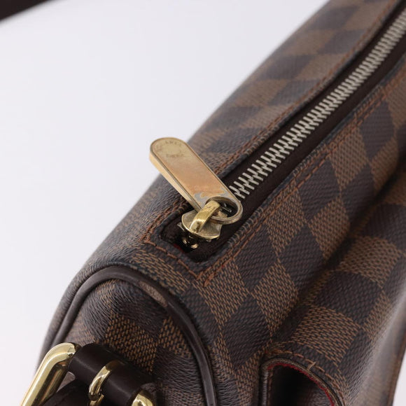 LOUIS VUITTON Damier Ebene Ravello GM Shoulder Bag N60006 LV Auth 195712V