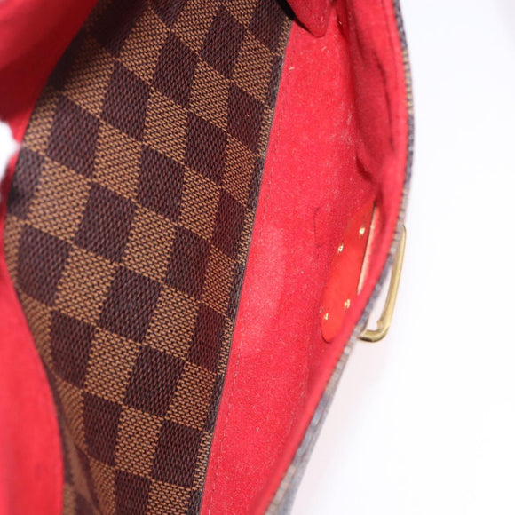 LOUIS VUITTON Damier Ebene Ravello GM Shoulder Bag N60006 LV Auth 195712V