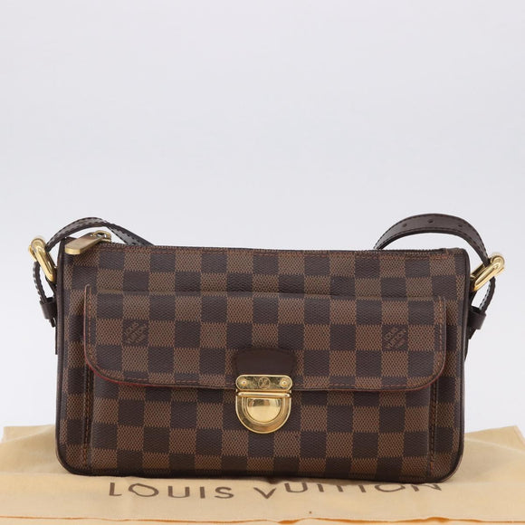 LOUIS VUITTON Damier Ebene Ravello GM Shoulder Bag N60006 LV Auth 195712V