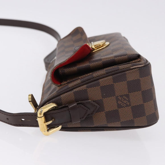 LOUIS VUITTON Damier Ebene Ravello GM Shoulder Bag N60006 LV Auth 195712V