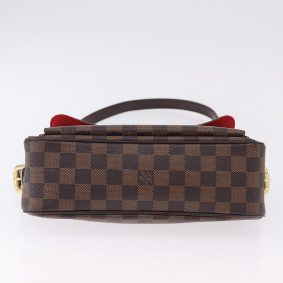LOUIS VUITTON Damier Ebene Ravello GM Shoulder Bag N60006 LV Auth 195712V