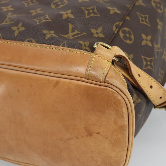 LOUIS VUITTON Monogram Montsouris GM Backpack M51135 LV Auth 195722