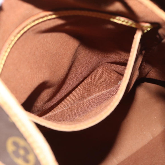 LOUIS VUITTON Monogram Montsouris GM Backpack M51135 LV Auth 195722