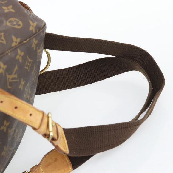 LOUIS VUITTON Monogram Montsouris GM Backpack M51135 LV Auth 195722