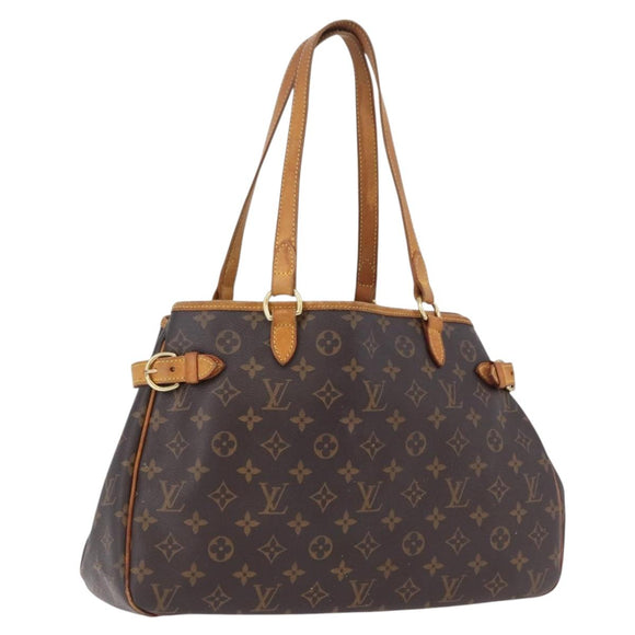 LOUIS VUITTON Monogram Batignolles Horizontal Tote Bag M51154 LV Auth 195733