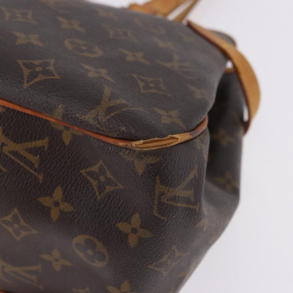 LOUIS VUITTON Monogram Batignolles Horizontal Tote Bag M51154 LV Auth 195733