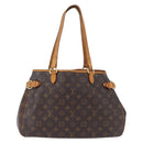 LOUIS VUITTON Monogram Batignolles Horizontal Tote Bag M51154 LV Auth 195733-2