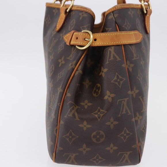LOUIS VUITTON Monogram Batignolles Horizontal Tote Bag M51154 LV Auth 195733