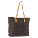 LOUIS VUITTON Monogram Cabas Piano Tote Bag M51148 LV Auth 195734-1