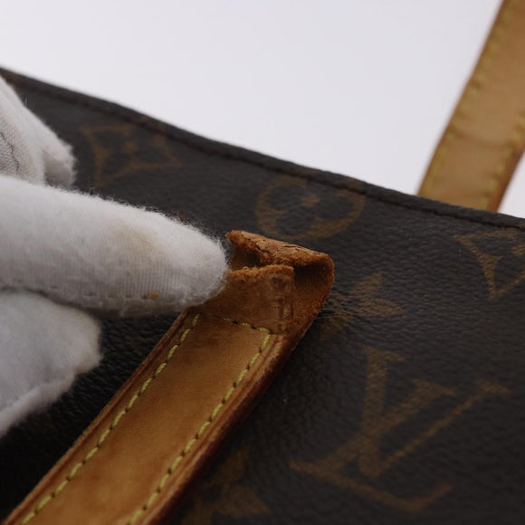 LOUIS VUITTON Monogram Cabas Piano Tote Bag M51148 LV Auth 195734