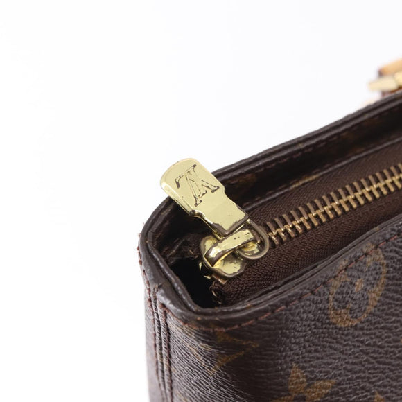 LOUIS VUITTON Monogram Cabas Piano Tote Bag M51148 LV Auth 195734