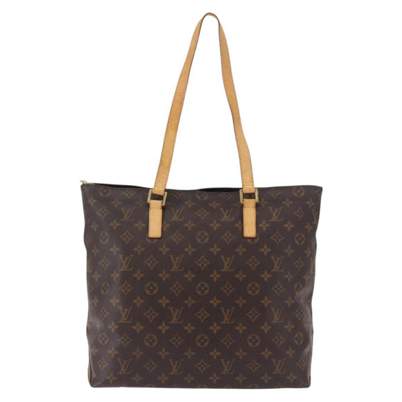 LOUIS VUITTON Monogram Cabas Piano Tote Bag M51148 LV Auth 195734