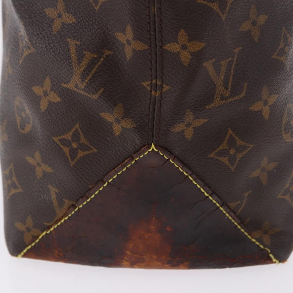 LOUIS VUITTON Monogram Cabas Piano Tote Bag M51148 LV Auth 195734