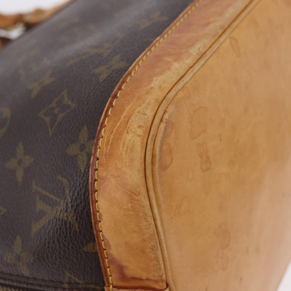 LOUIS VUITTON Monogram Alma PM Hand Bag M53151 LV Auth 195737