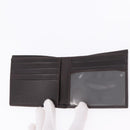 FENDI Zucca Canvas Bifold Wallet Black Brown Auth 195739V-8