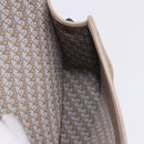 Christian Dior Shoulder Bag Suede Beige Gold Auth 195741-19