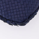 BOTTEGA VENETA INTRECCIATO Hobo Shoulder Bag Leather Blue 115653 Auth 195742SAM-15