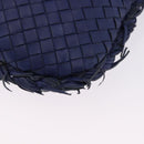 BOTTEGA VENETA INTRECCIATO Hobo Shoulder Bag Leather Blue 115653 Auth 195742SAM-16