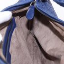 BOTTEGA VENETA INTRECCIATO Hobo Shoulder Bag Leather Blue 115653 Auth 195742SAM-19