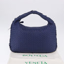 BOTTEGA VENETA INTRECCIATO Hobo Shoulder Bag Leather Blue 115653 Auth 195742SAM-12