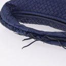 BOTTEGA VENETA INTRECCIATO Hobo Shoulder Bag Leather Blue 115653 Auth 195742SAM-7