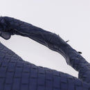 BOTTEGA VENETA INTRECCIATO Hobo Shoulder Bag Leather Blue 115653 Auth 195742SAM-8