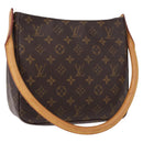 LOUIS VUITTON Monogram Looping MM Shoulder Bag M51146 LV Auth 195751V-1