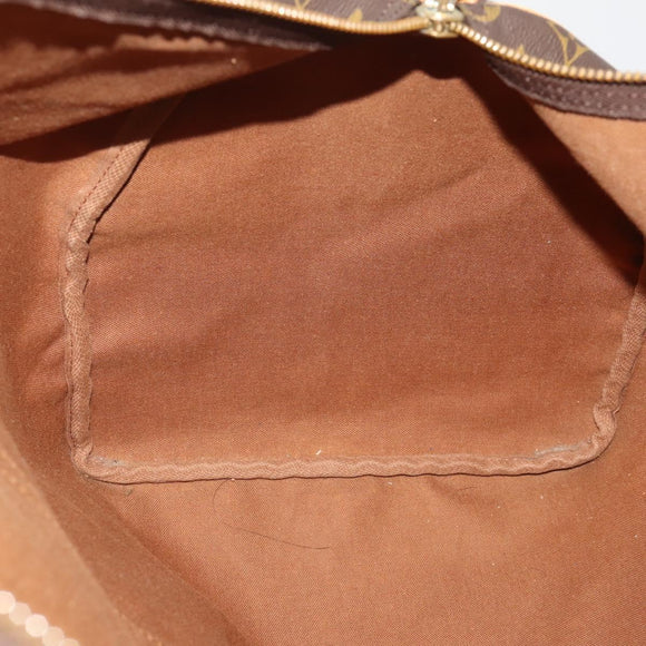 LOUIS VUITTON Monogram Keepall 55 Boston Bag M41424 LV Auth 195758