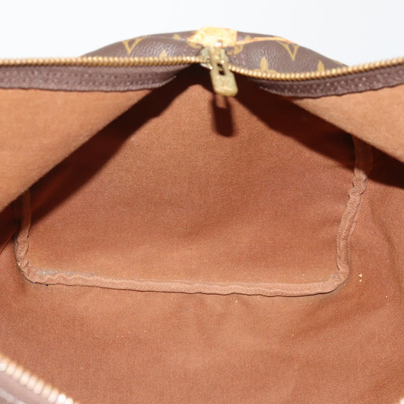 LOUIS VUITTON Monogram Keepall 55 Boston Bag M41424 LV Auth 195758