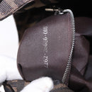 FENDI Zucca Canvas Hand Bag Brown Silver Auth 195759-12