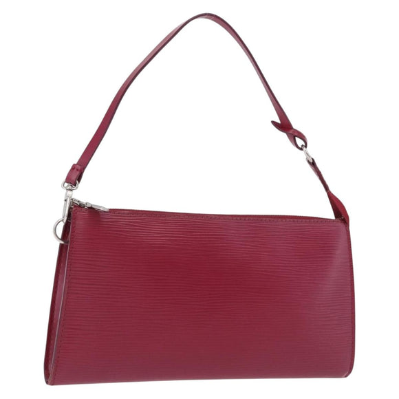 LOUIS VUITTON Epi Pochette Accessoires Pouch Fuchsia M40777 LV Auth 195762A