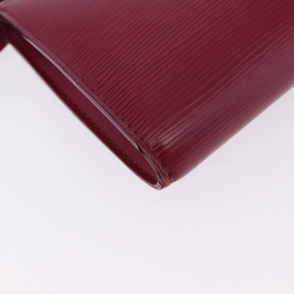 LOUIS VUITTON Epi Pochette Accessoires Pouch Fuchsia M40777 LV Auth 195762A