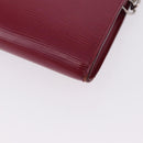 LOUIS VUITTON Epi Pochette Accessoires Pouch Fuchsia M40777 LV Auth 195762A-9