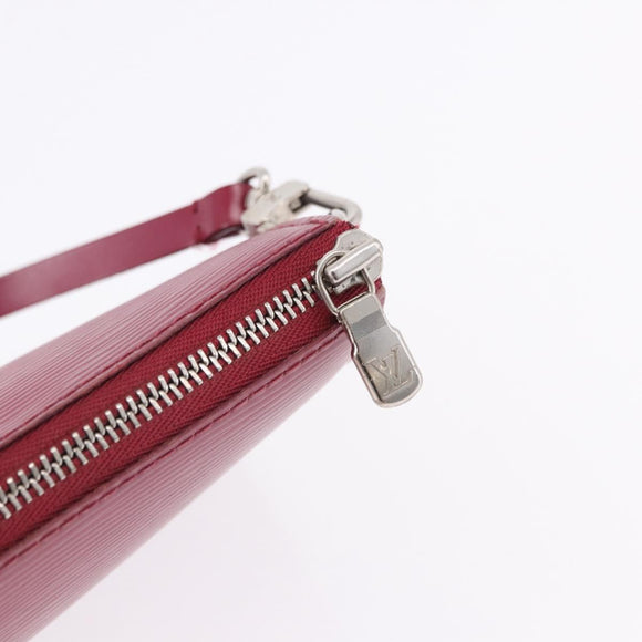 LOUIS VUITTON Epi Pochette Accessoires Pouch Fuchsia M40777 LV Auth 195762A