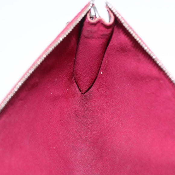 LOUIS VUITTON Epi Pochette Accessoires Pouch Fuchsia M40777 LV Auth 195762A