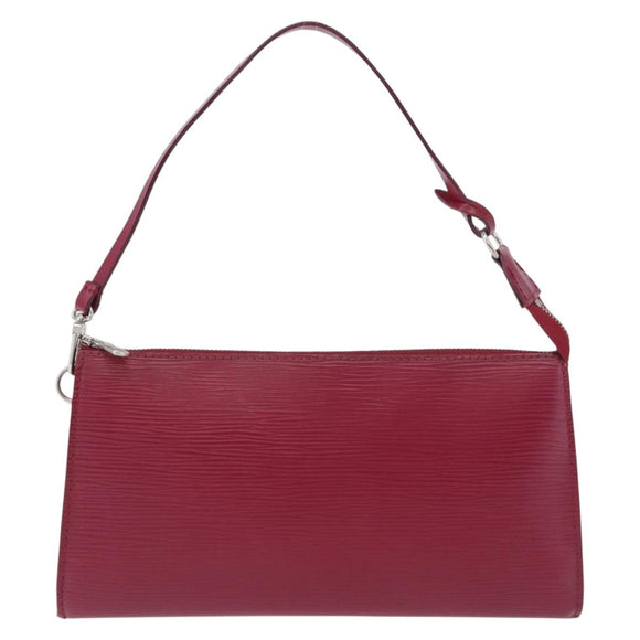 LOUIS VUITTON Epi Pochette Accessoires Pouch Fuchsia M40777 LV Auth 195762A