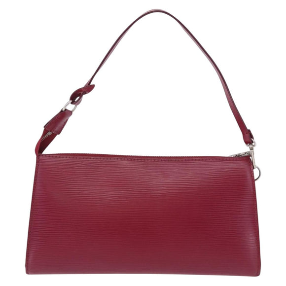 LOUIS VUITTON Epi Pochette Accessoires Pouch Fuchsia M40777 LV Auth 195762A