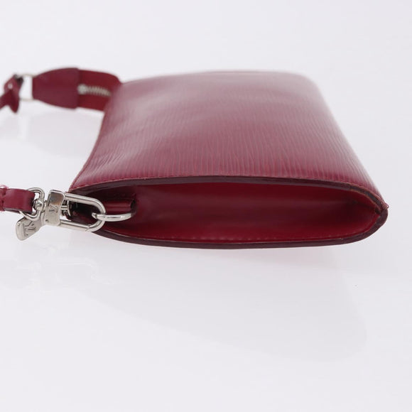 LOUIS VUITTON Epi Pochette Accessoires Pouch Fuchsia M40777 LV Auth 195762A