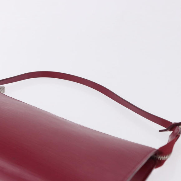 LOUIS VUITTON Epi Pochette Accessoires Pouch Fuchsia M40777 LV Auth 195762A