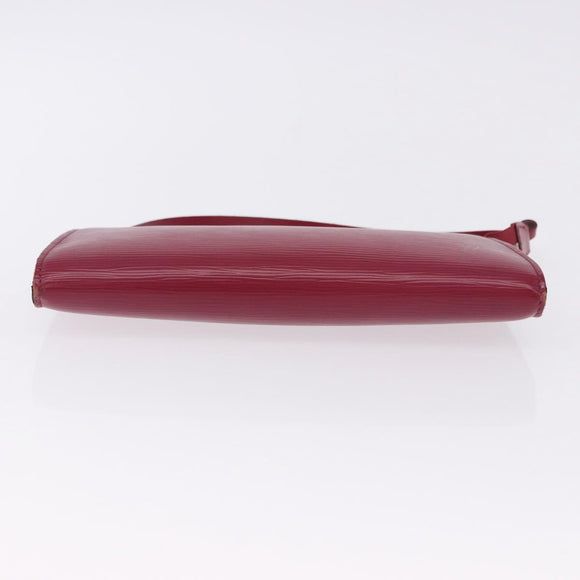LOUIS VUITTON Epi Pochette Accessoires Pouch Fuchsia M40777 LV Auth 195762A