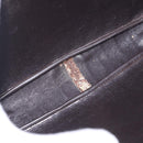 Christian Dior Trotter Canvas Shoulder Bag Brown Gold Tone Auth 195770A-12