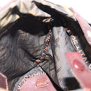 FENDI Zucca Canvas Hand Bag Brown Auth 195772-18