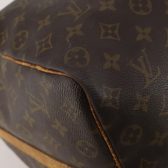 LOUIS VUITTON Monogram Keepall Bandouliere 50 Boston Bag M41416 LV Auth 195773