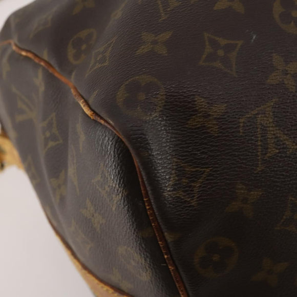 LOUIS VUITTON Monogram Keepall Bandouliere 50 Boston Bag M41416 LV Auth 195773