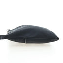 FENDI Zucchino Canvas Shoulder Bag Black Silver 8BT151 Auth 195776V-3