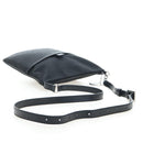 FENDI Zucchino Canvas Shoulder Bag Black Silver 8BT151 Auth 195776V-7