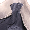 LOEWE Tote Bag Leather Gold Tone Auth 195777V-20