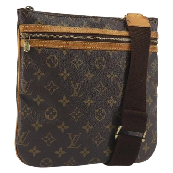 LOUIS VUITTON Monogram Pochette Bosphore Shoulder Bag M40044 LV Auth 195778