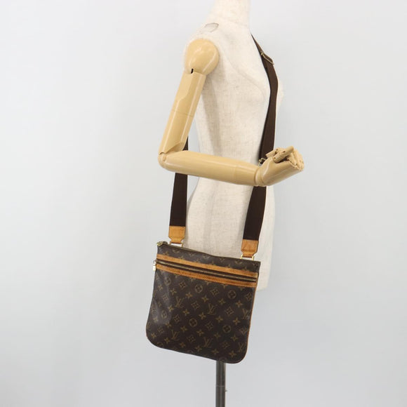 LOUIS VUITTON Monogram Pochette Bosphore Shoulder Bag M40044 LV Auth 195778
