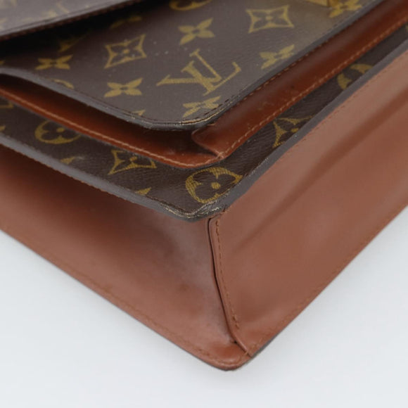 LOUIS VUITTON Monogram Monceau 28 Hand Bag M51185 LV Auth 195780